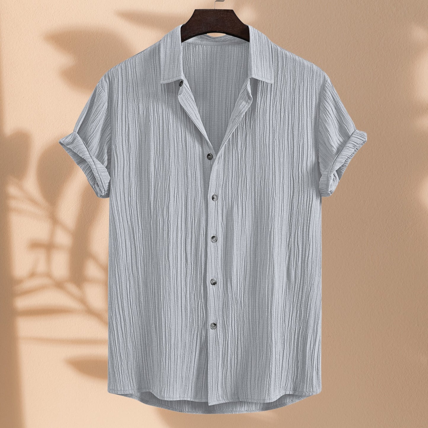 Texture Premium Half Sleeve Shirt |H-803