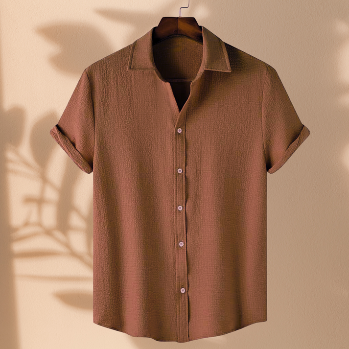 Texture Premium Half Sleeve Shirt |H-701