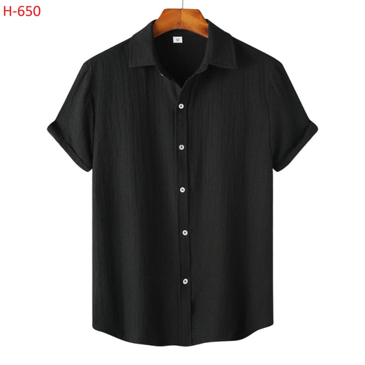 Texture Premium Half Sleeve Shirt |H-650