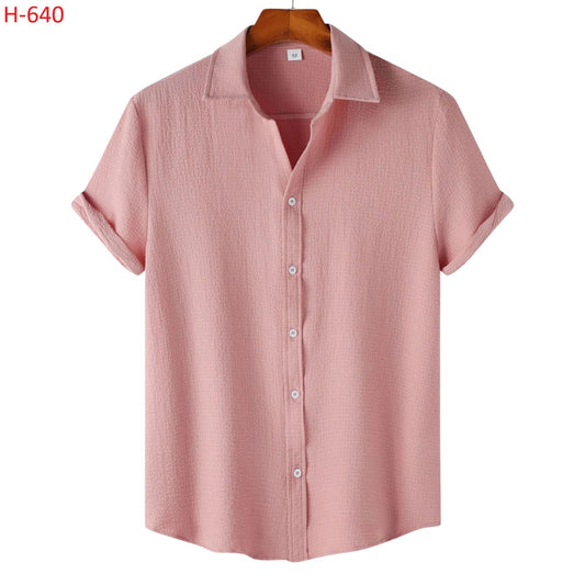 Texture Premium Half Sleeve Shirt |H-640