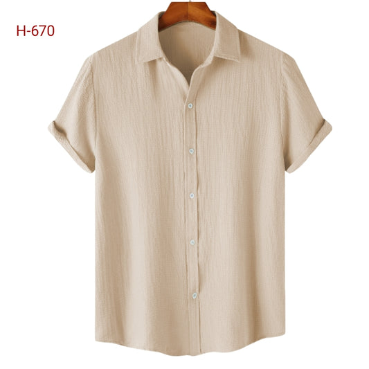 Texture Premium Half Sleeve Shirt |H-670